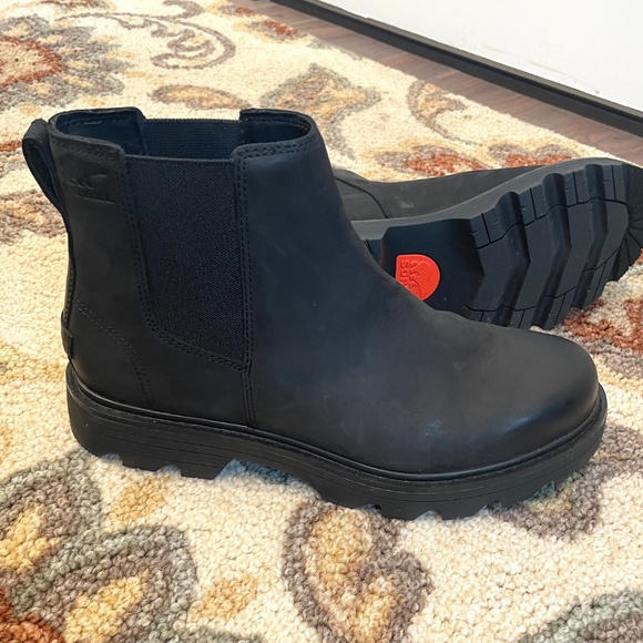 Sorel Womens Revel Rd Waterproof Chelsea Boot - Size 9.5 - Picture 2 of 5